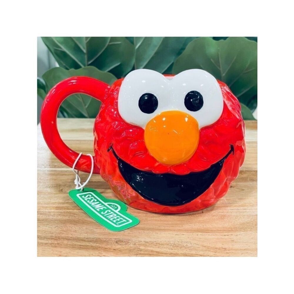 NWT Rae Dunn "Sunrise, Sunburn, Sunset" Mug With Palm Tree Lid Warmer Collection